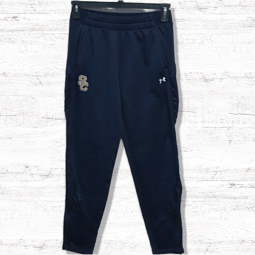 Under Armour South Carolina Gamecocks Navy Blue Warm-Up Pants Size Small